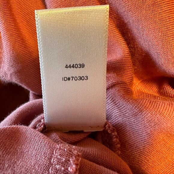 Loft Outlet Womens Rayon Ruffled Long Sleeve Top Size M Dusty Rose - Picture 7 of 7